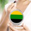 Flag of The African National Congress Mini Compact Pocket Mirror for Purse Makeup Hand Mirror view 4