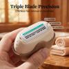 Portable 3-Layer Hair Shaver with Rotating Cover (3PCS) view 4