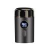 Powerful Mini Electric Shaver with Digital Display, Travel Electric Razor Mini Shavers for Men (Gray) view 1