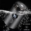 Powerful Mini Electric Shaver with Digital Display, Travel Electric Razor Mini Shavers for Men (Gray) view 3