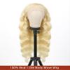 Koiaskral Blonde 613 13x6 Lace Front Wig Human Hair 30 Inch Body Wave view 4