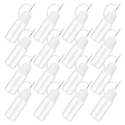 25pcs 10ml Plastic Needle Tip Glue Bottles with Precision Tip Applicator, Leakproof Control, Travel-friendly Size Squeeze Bottles for Arts, Crafts, and DIY Projects