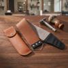 WRITWAA Dual Side Strop Belt - Portable Barber Razor Strop Sharpener for Straight Razor Shaving, Reusable Sharpening Strap with Storage Bag view 4