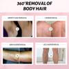 Honey Mousse Hair Removal Spray Gentle Depilatory Foam For Armpit Legs Arms Moisturizing Nourishing Body Hair Remover For Women Men 100ml (2 PCS, 6.9 * 1.4 * 1.4 inches) view 2