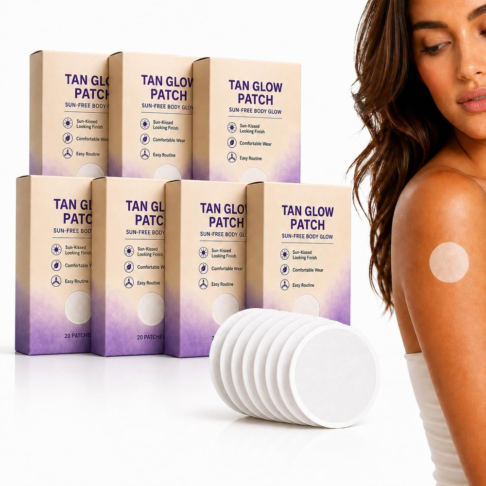 Sun Free Glow Microdarts Patch, 8Boxes Sun-Free Glow Tanning Patches for Natural Bronzed Skin