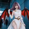 HSIU Grea Cosplay Wig gray purple short hair Heat Resistant Wig+Wig cap Game Granblue Fantasy Re:dive Adult cosplay Wig view 1