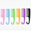 6-Pack Wide Tooth Comb with Hook for Curly & Thick Hair - Wet Detangling Shower Comb for Smooth, Snag-Free Grooming view 1
