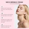 PDRN Collagen Gua Sha Neck Cream, Daily Routine for Sensitive Skin, Firming & Plumping Moisturizer for the Look of Fine Lines, Jawline, Neck & Decollete (1PC) view 4