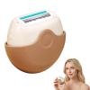 2026 Upgraded Portable 3-Layer Hair Shaver with Rotating Cover, Compact Travel Razor for Women, Triple Blade Smooth Shaving with Moisture Strip for Bikini, Legs, Body, Mini Pocket Size (1Set) view 1