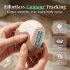 2026 Upgraded Portable 3-Layer Hair Shaver with Rotating Cover, Compact Travel Razor for Women, Triple Blade Smooth Shaving with Moisture Strip for Bikini, Legs, Body, Mini Pocket Size (1Set) view 2