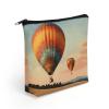BTCOWZRV Hot Air Balloon Makeup Bag Cosmetic Bags Toiletry Bag view 1