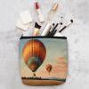 BTCOWZRV Hot Air Balloon Makeup Bag Cosmetic Bags Toiletry Bag view 4
