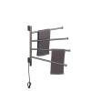 304 SS Electric Towel Warmer IPX4 Waterproof Wall(BRUSHED GOLD_58X48.5CM_AU) view 2