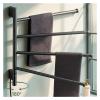 304 SS Electric Towel Warmer IPX4 Waterproof Wall(BRUSHED GOLD_58X48.5CM_AU) view 3
