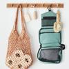 DEEPCRAFF Waterproof Hanging Travel Wash Bag Large Capacity Nylon Polyester Toiletry Organizer Hook for Portable Cosmetic Storage view 4