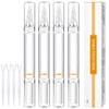 4Pcs Eyelid Lift Cream, Invisible Double Eyelid Glue, Long Lasting Liquid Glue for Hooded Eyes, Single & Inner Double Lids view 1