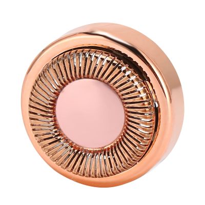 Ymiko Heads Gold Head Women Hair Remover Replacement Head - Electric Body Facial Hair Shaver, 360 High Efficiency, Rose Gold Coated, Easy Installation, Durable ABS & Stainless