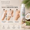 Coconut Hair Removal Mousse Kit with Aloe Vera Soothing Serum & Scraper view 4