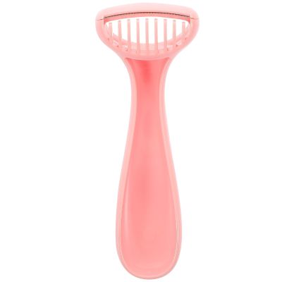 PAMINGONO Painless Hair Removal Tool for Women Compact Electric Razor with Safe Design for Upper Lip and Legs, Travel-Friendly Plastic and Steel Body Hair Trimmer for Sensitive Skin