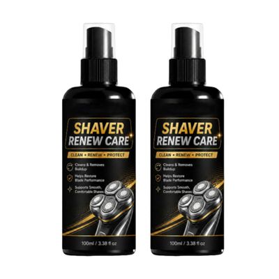 Electric Razor Cleaning Spray,Portable Clean Spray,Trimmer Spray for Home (2PCS)