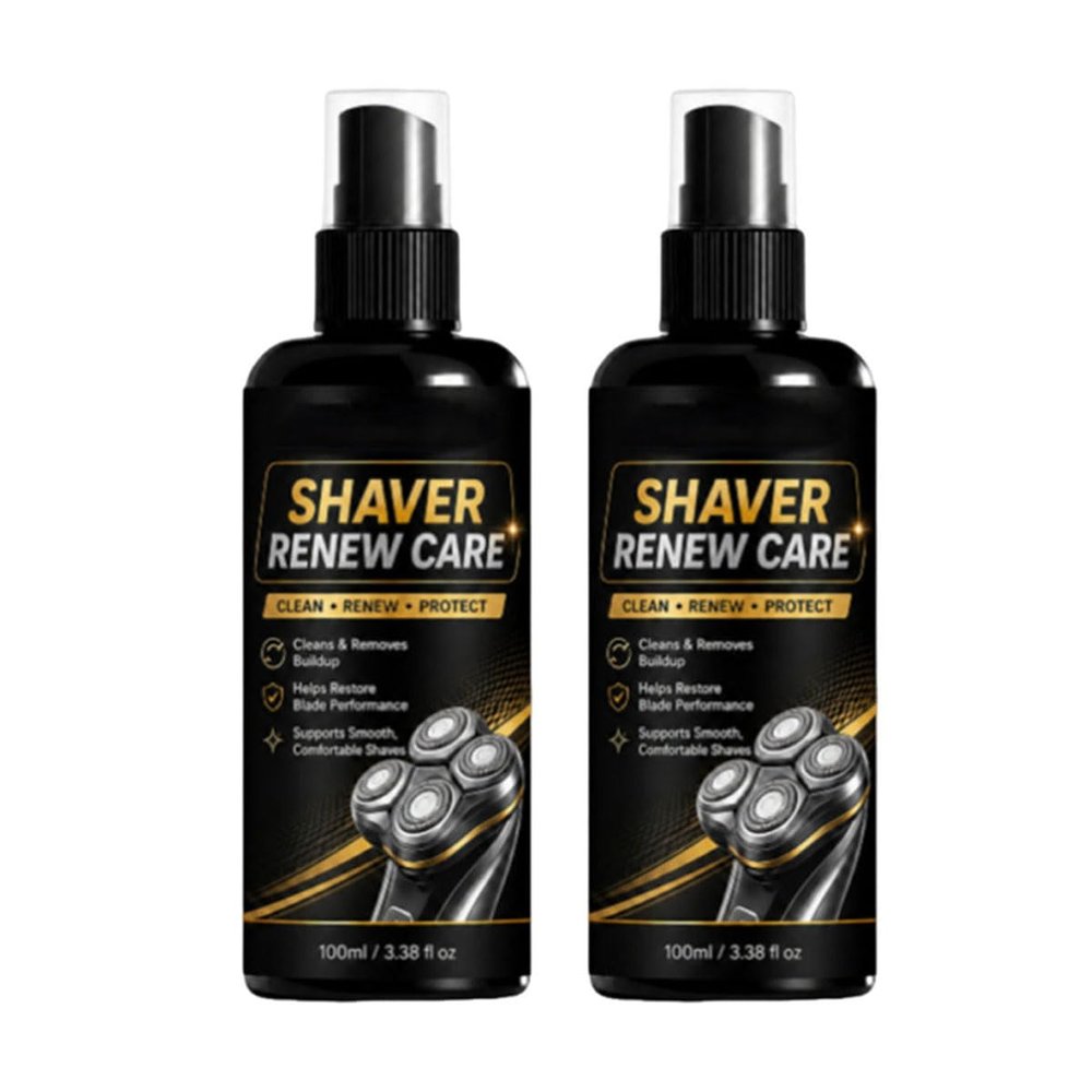 Electric Razor Cleaning Spray,Portable Clean Spray,Trimmer Spray for Home (2PCS)