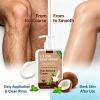 Coconut Hair Removal Cream, Ice Cool Body Unhair Cream, Coconut Oil & Plant Mint, For Women & Men view 4