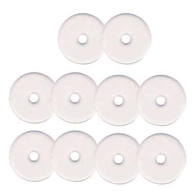 hejhncii Piercing Silicone Discs Soft Anti Hyperplasia Anti-Sagging Fixed Rings for Nose Ear Cartilage Soft Gasket Disc Pads for Earrings