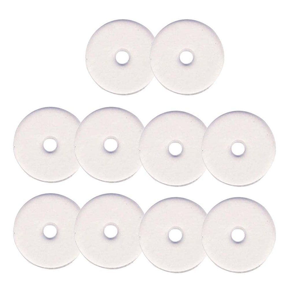 hejhncii Piercing Silicone Discs Soft Anti Hyperplasia Anti-Sagging Fixed Rings for Nose Ear Cartilage Soft Gasket Disc Pads for Earrings