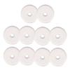 hejhncii Piercing Silicone Discs Soft Anti Hyperplasia Anti-Sagging Fixed Rings for Nose Ear Cartilage Soft Gasket Disc Pads for Earrings view 1