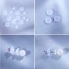 hejhncii Piercing Silicone Discs Soft Anti Hyperplasia Anti-Sagging Fixed Rings for Nose Ear Cartilage Soft Gasket Disc Pads for Earrings view 3