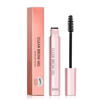 Clear Eyebrow Gel Long Lasting for Humid Weather Fine Brush 6ml Transparent Brow Gel