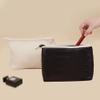 OFCRVA Japanese-style Makeup Bag Personalized Pleated PU Material Portable Wash Skin Care Storage view 3