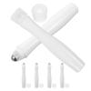 KHBUAB 6pcs 15ml Refillable Roller Ball Bottles for Essential Oils and Skincare, Portable Leak-proof Plastic Roll-on Containers for Travel and Beauty Routines view 1