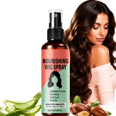 Frizz Control Wig Spray,Lightweight No-Rinse Nourishing Wig Spray (1PC)