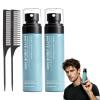 GosBio Men's Quick-Dry Matte Styling Mud Spray, Extra Strong Hold, Hair Styling Spray for Natural Texture & Matte Finish, Sea Salt Infused, Refreshing & Non-Greasy - 150ml (2 Bottles) view 1