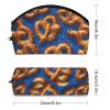 Pretzels Women's Curved Makeup Bag for Purse view 2