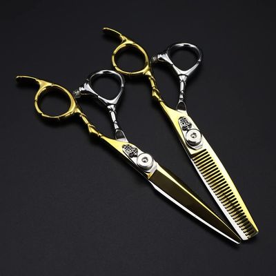 Hair Cutting Shears, 6 Inch, 440C Steel for Barber and Salon Use