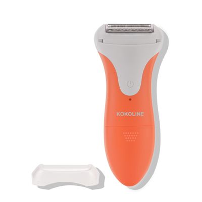 Kokoline Women's Electric Razor | Wet & Dry Shaver for Legs,Bikini, Underarms with Bikini Trimmer & Hypoallergenic Foil for Sensitive Skin,orange/y7t6