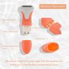 Kokoline Women's Electric Razor | Wet & Dry Shaver for Legs,Bikini, Underarms with Bikini Trimmer & Hypoallergenic Foil for Sensitive Skin,orange/y7t6 view 3
