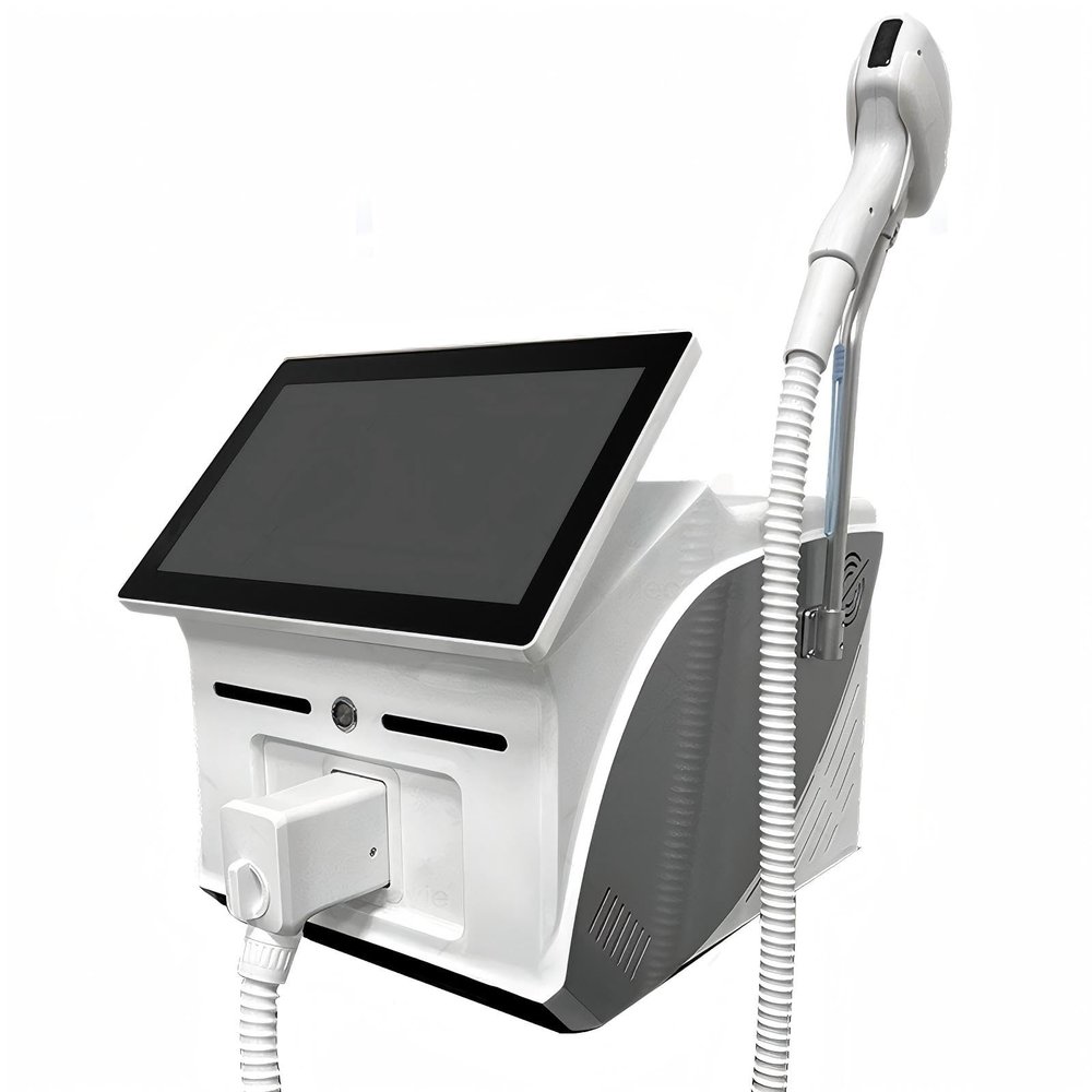 Professional 4 Wavelength Hair Removal Device with Ice Cooling Handle for Skin Care