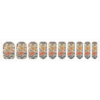 Waterproof Nail Stickers, 100 Pcs 10 Sheets, No LED Lamp Needed