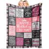 Oralaqua Birthday Gifts for Women, Happy Birthday Gifts Basket for Woman view 2