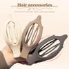 Flat Hair Clips for Women French Hair Claw Clips for Thick Thin Long Short Hair, Duck Billed Clips, No-Slip Grip Hair Styling Accessories for Women Girls Daily Use -MixA 3PCS view 3