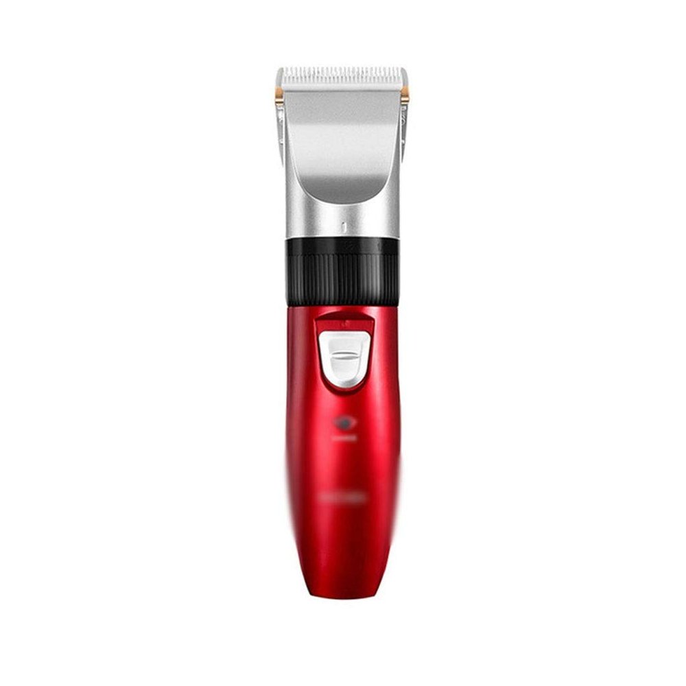 KKIUUUYTGT Electric Hair Trimmer Men Clipper Adult Rechargeable Ceramic Cutting Cutter Length Adjusted