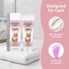 Hair Removal Cream for Women, Fast & Painless Depilatory Cream for Bikini Area Legs Arms & Underarms - Gentle Formula for Sensitive Skin - Body Hair Remover with Scraper (1, One Size) view 3