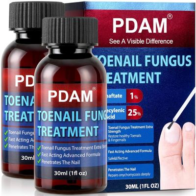 Toenail Care Extra Strength - 25% Undecylenic Acid - for Broken, Discolored Nail & Ingrown Toenail - 30ml