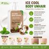Ice Cool Body Unhair Cream, Ice Cool Hair Removal Cream, Body & Facial Hair Removal Cream for Women & Men, Smooth Skin Depilator Lotion (1PCS, 150ML) view 2