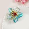 YPBEW Hair Clip for Princess Plumeria Large Catch Hair Barrettes Unique Adornment Hairpin Fashion Unique Ornamentation Flower Clip view 4
