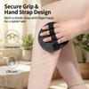 4 Counts Soft Rubber Shower Scrubber for Efficient Cleansing Body, Gentle Exfoliating Bath Brush for All Kinds of Skin and More Cleaning, for Men and Women Daily Cleansing (1PCS Green) view 2