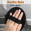 4 Counts Soft Rubber Shower Scrubber for Efficient Cleansing Body, Gentle Exfoliating Bath Brush for All Kinds of Skin and More Cleaning, for Men and Women Daily Cleansing (1PCS Green) view 4